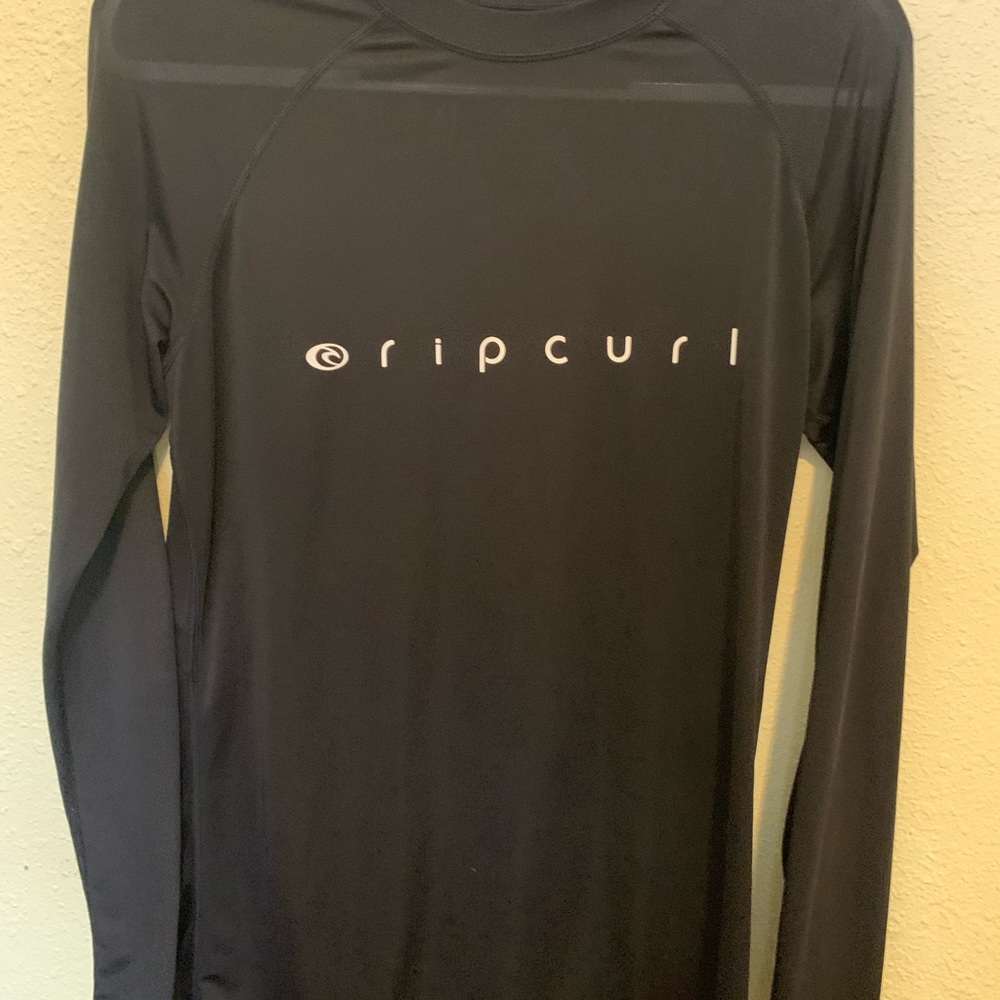 Rip curl swim top with UV protection.